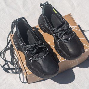 Lazy Oaf Happy Sad Lace Up Ballet Sneaker